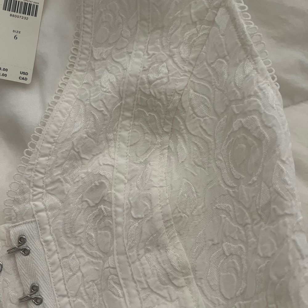Anthropologie White Mini Dress - Picture 9 of 14